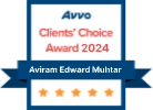 Avvo Clients’ Choice Award 2024 badge