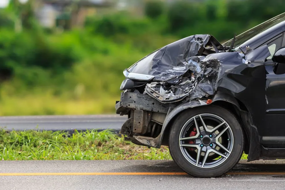Car Accident car-totalled